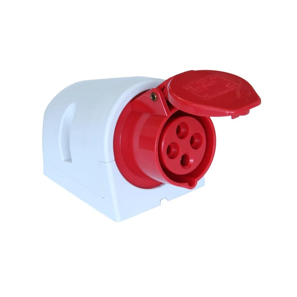 Ổ Cắm Công Nghiệp PCE 4P 32A F124-6