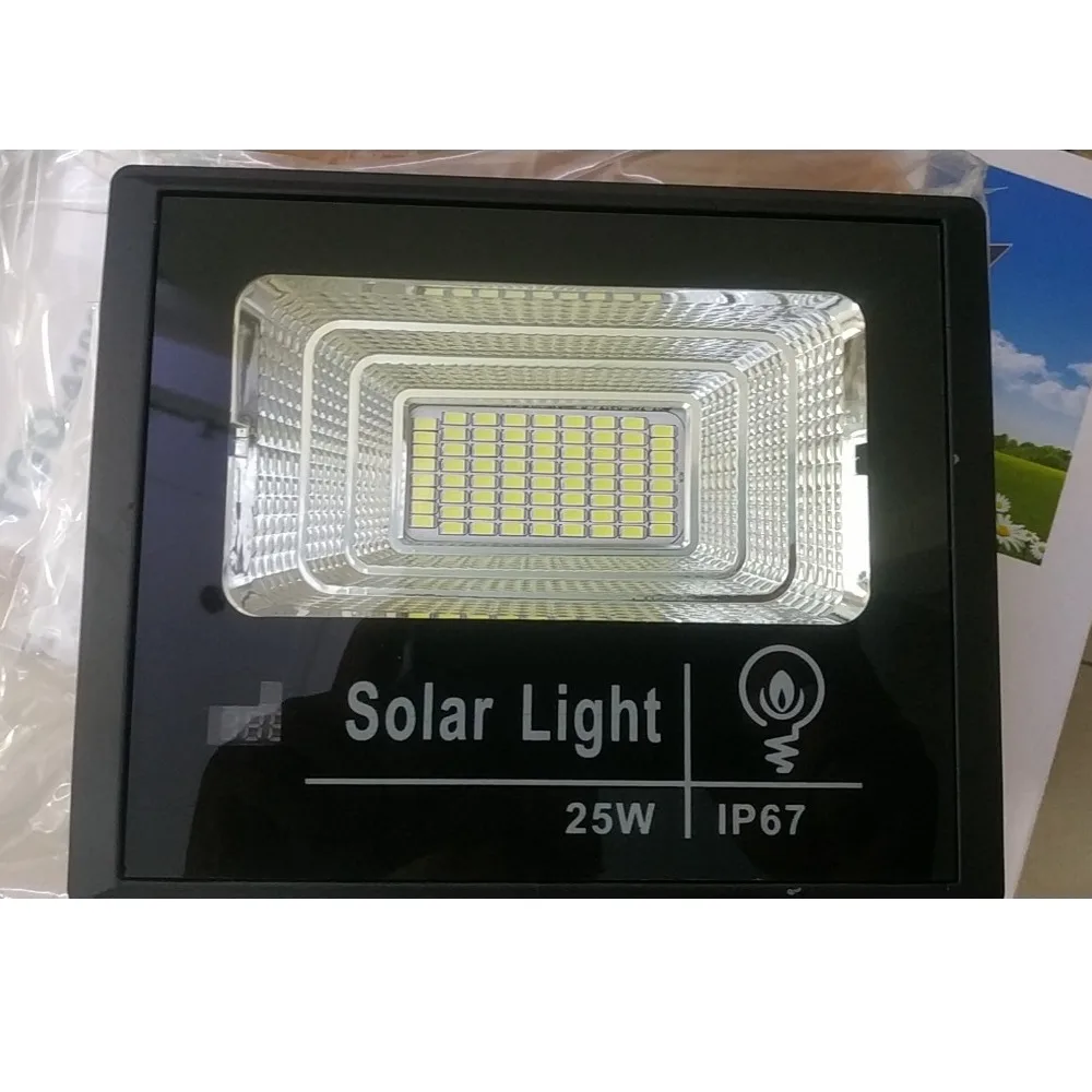 Đèn Led Pha Năng Lượng Mặt Trời Dona 25W PLN25