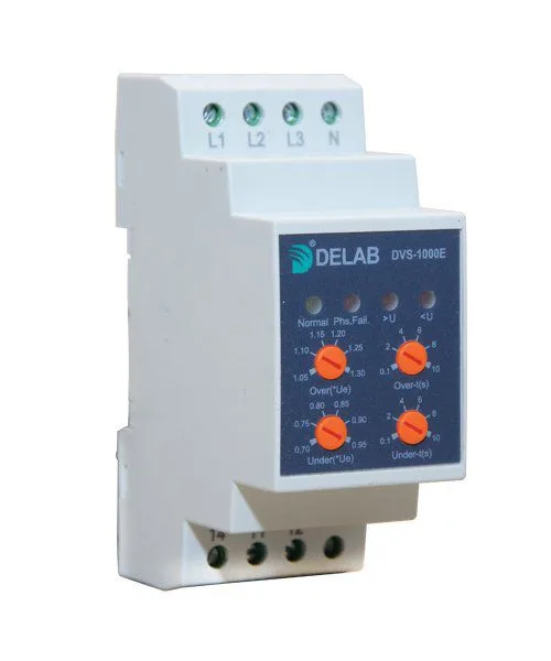 Rờ Le Bảo Vệ Mất Pha Thấp Áp Quá Áp Delab DVS-1000E