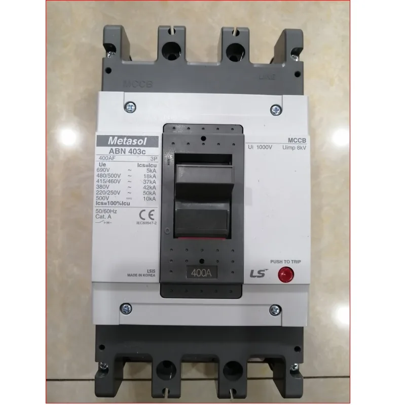 Aptomat MCCB Khối LS Metasol 3P 400A ABN403C