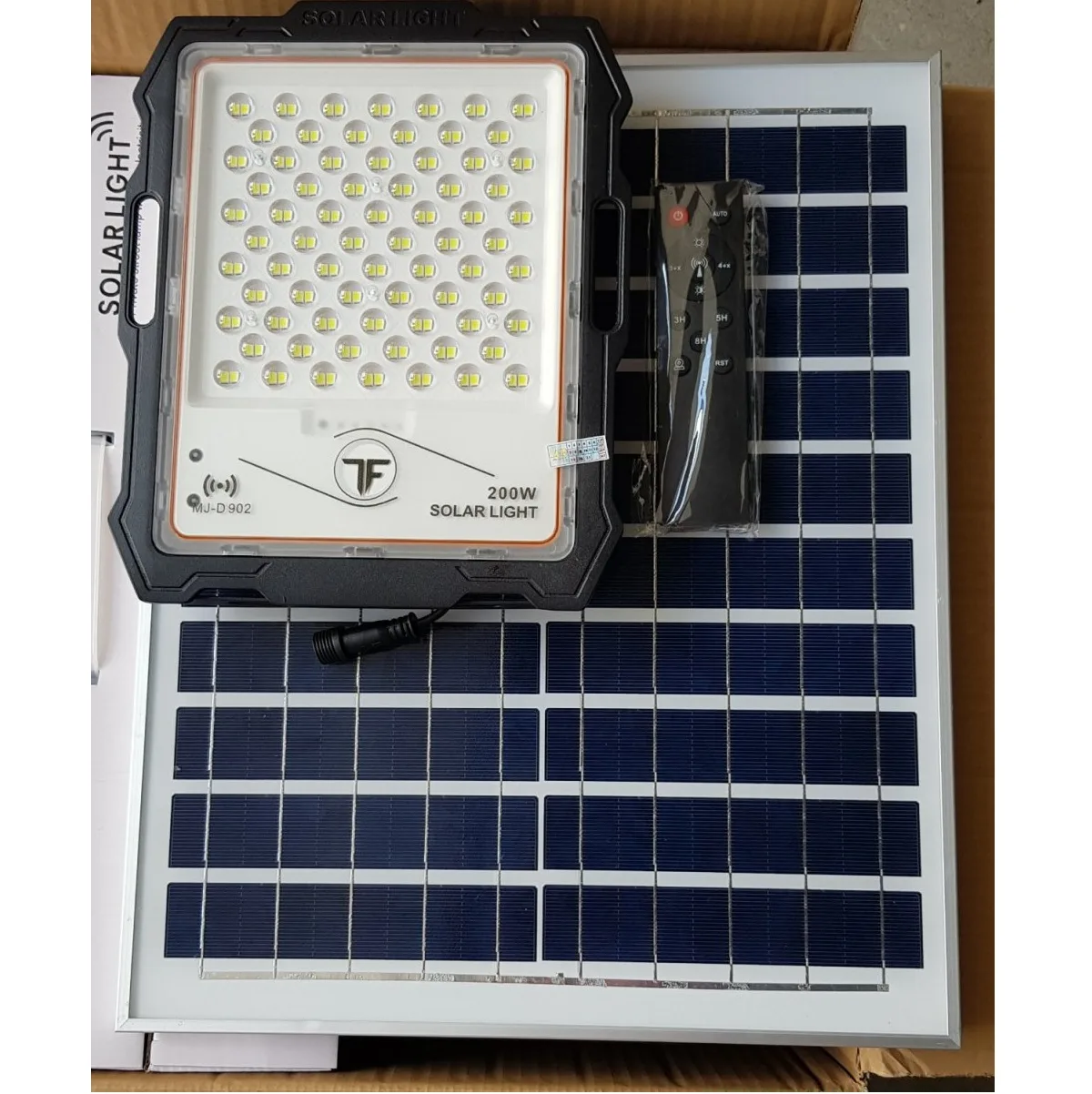 Đèn Led Pha Năng Lượng Mặt Trời 200W MJ-D902