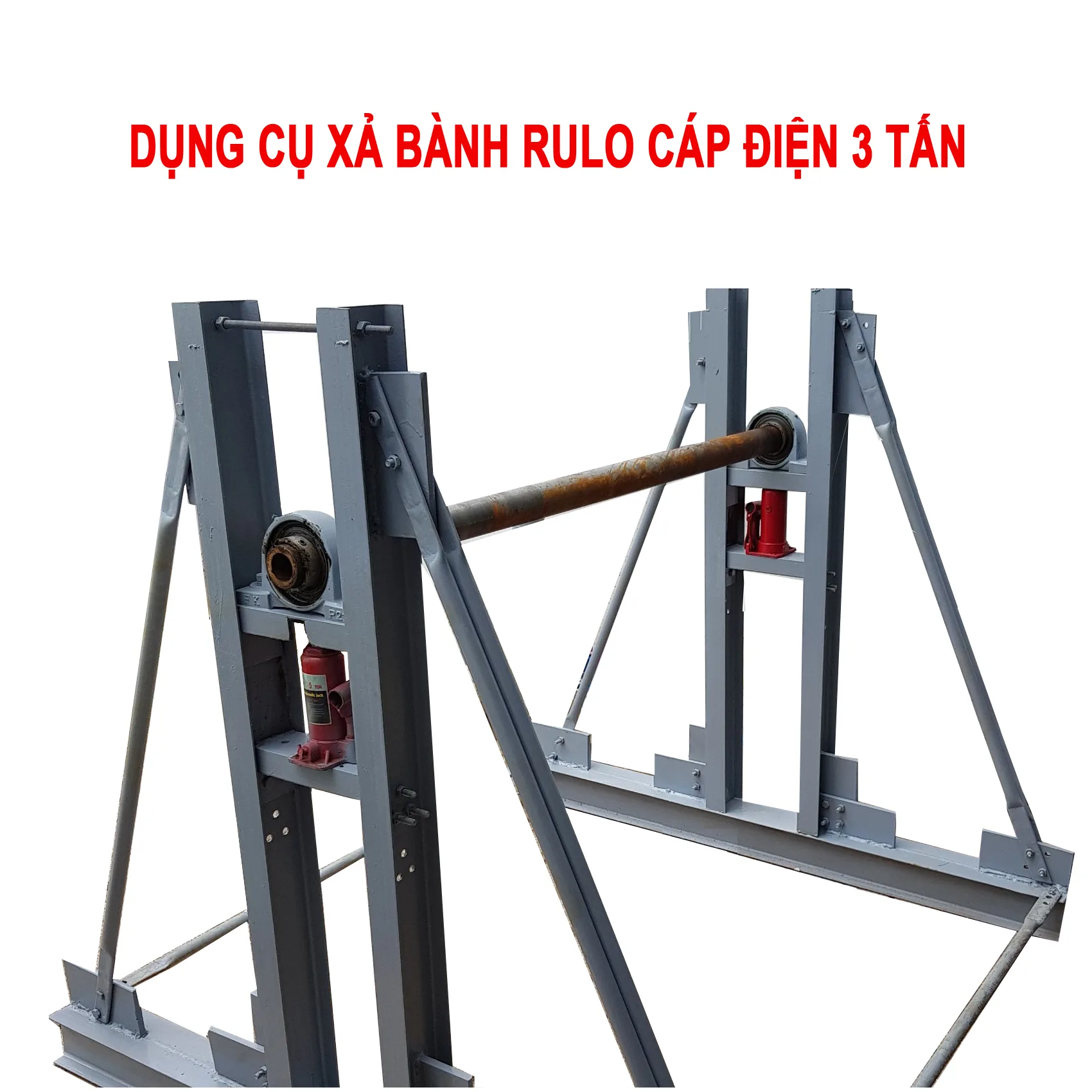 Chân Nâng Xả Bành Rulo Dây Cáp Điện