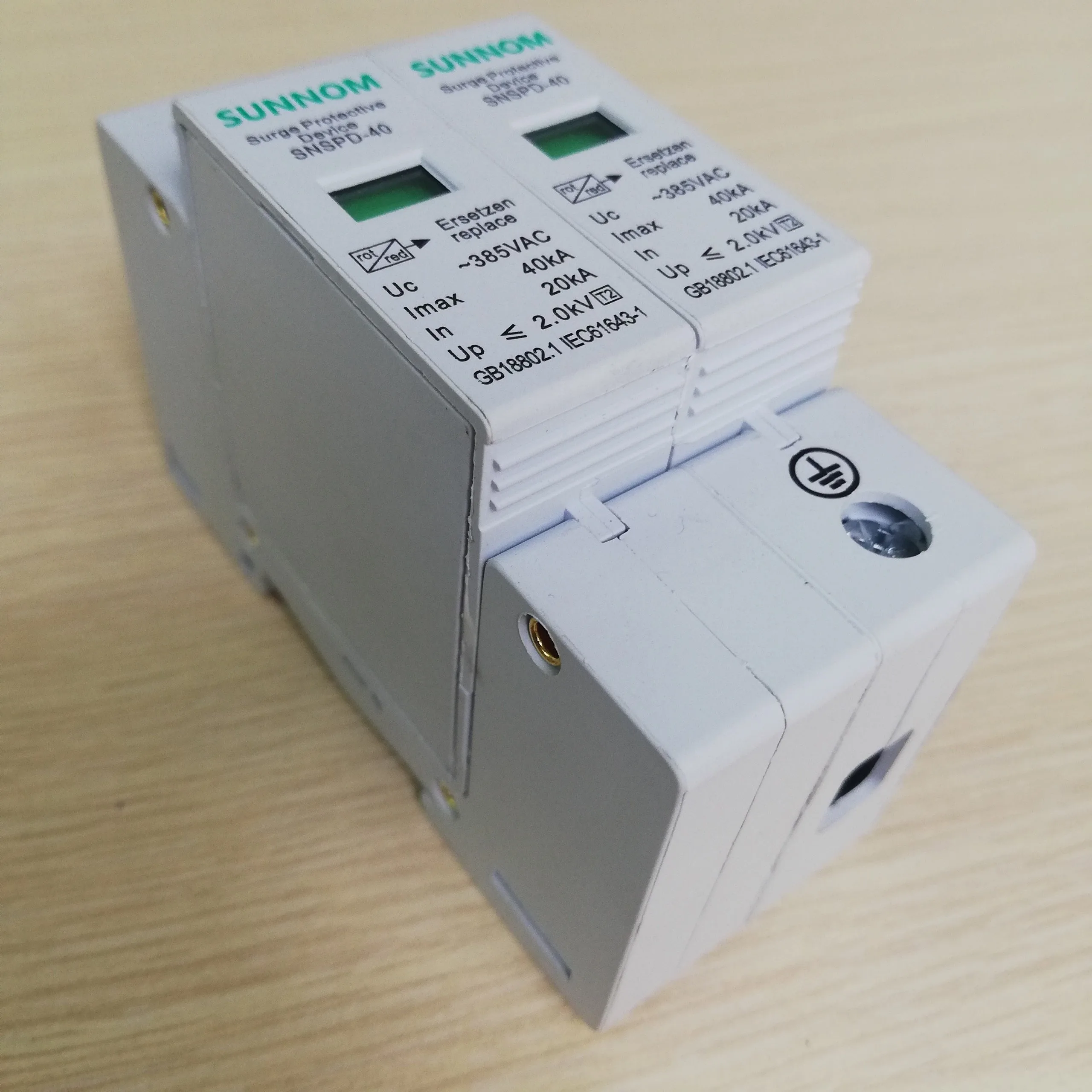 Chống Sét Lan Truyền AC 1P+N Sunnom SNSPD-40