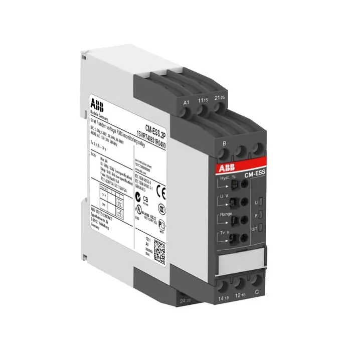 Rờ Le Bảo Vệ Thấp Áp Quá Áp 1P ABB CM-ESS.2S