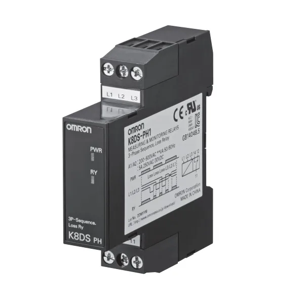 Rờ Le Bảo Vệ Mất Pha Thứ Tự Pha Omron K8DS-PH1