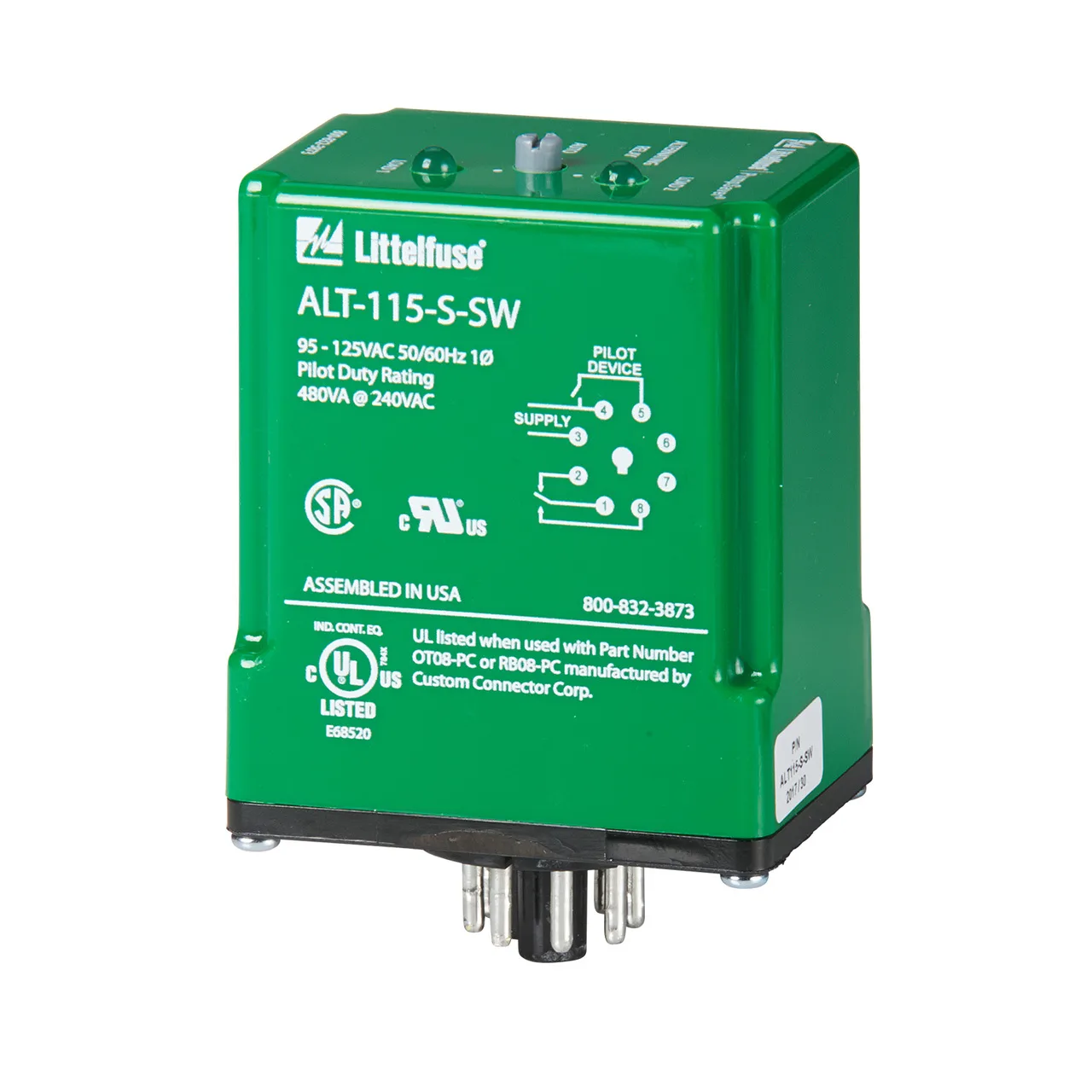 Rờ Le Luân Phiên Xài Cho 2 Bơm Littelfuse ALT230-SSW