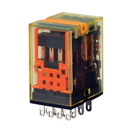 Rờ Le Trung Gian 14 Chân Dẹp 220VAC Idec RU4S-A220