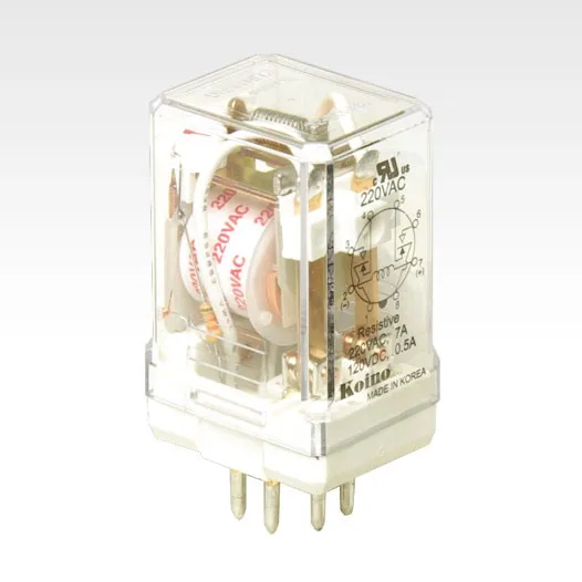 Rờ Le Trung Gian 8 Chân Tròn Koino KH-102-2CL-220VAC