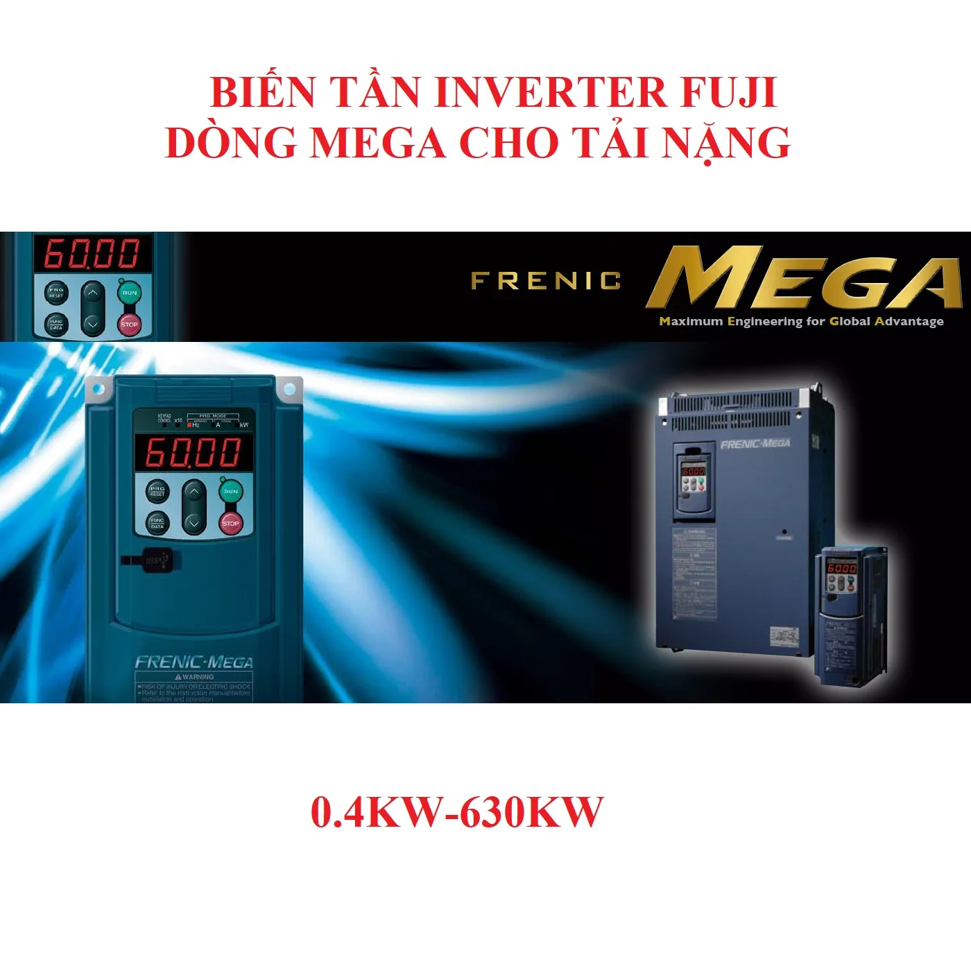 Biến Tần Inverter Fuji 3P 380V 0.75kW FRN0.75G1S-4A