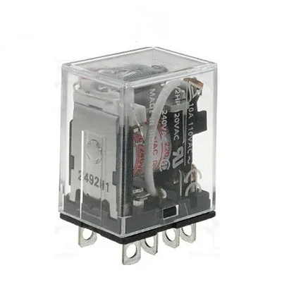 Rờ le 14 chân Lớn , 10A, 110VAC OMROM LY4N AC100