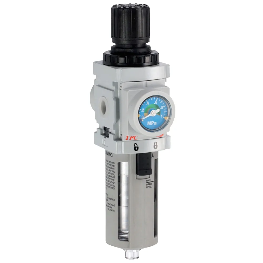 Bộ Chỉnh Áp Tích Hợp Lọc Khí Ren 1/4″ TPC PP2-02BDG