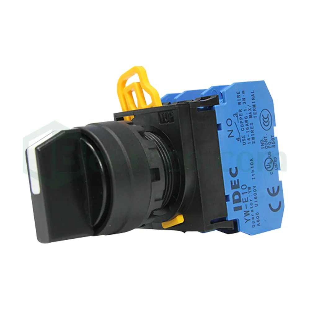 Công Tắc Gạt 3 Vị Trí Tự Giữ 2NO Idec YW1S-3E20