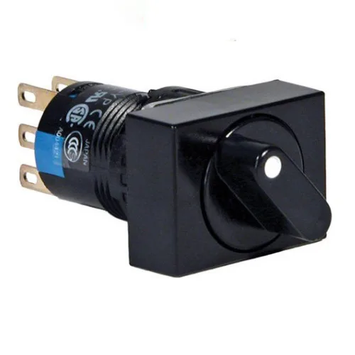 Công Tắc Xoay Loại Vuông 2 Vị Trí IDEC AS6Q-2Y1C