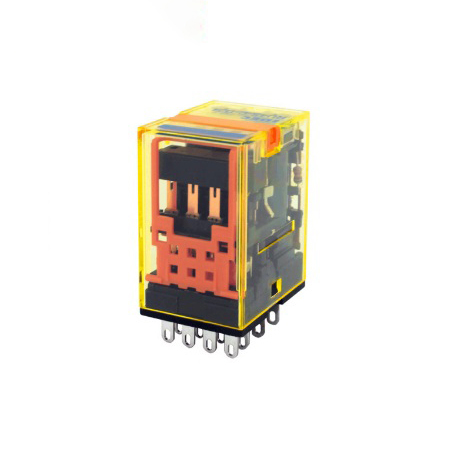 Đế Rờ Le 14 chân dẹp nhỏ, có đèn, 24V AC IDEC RU4S-A24