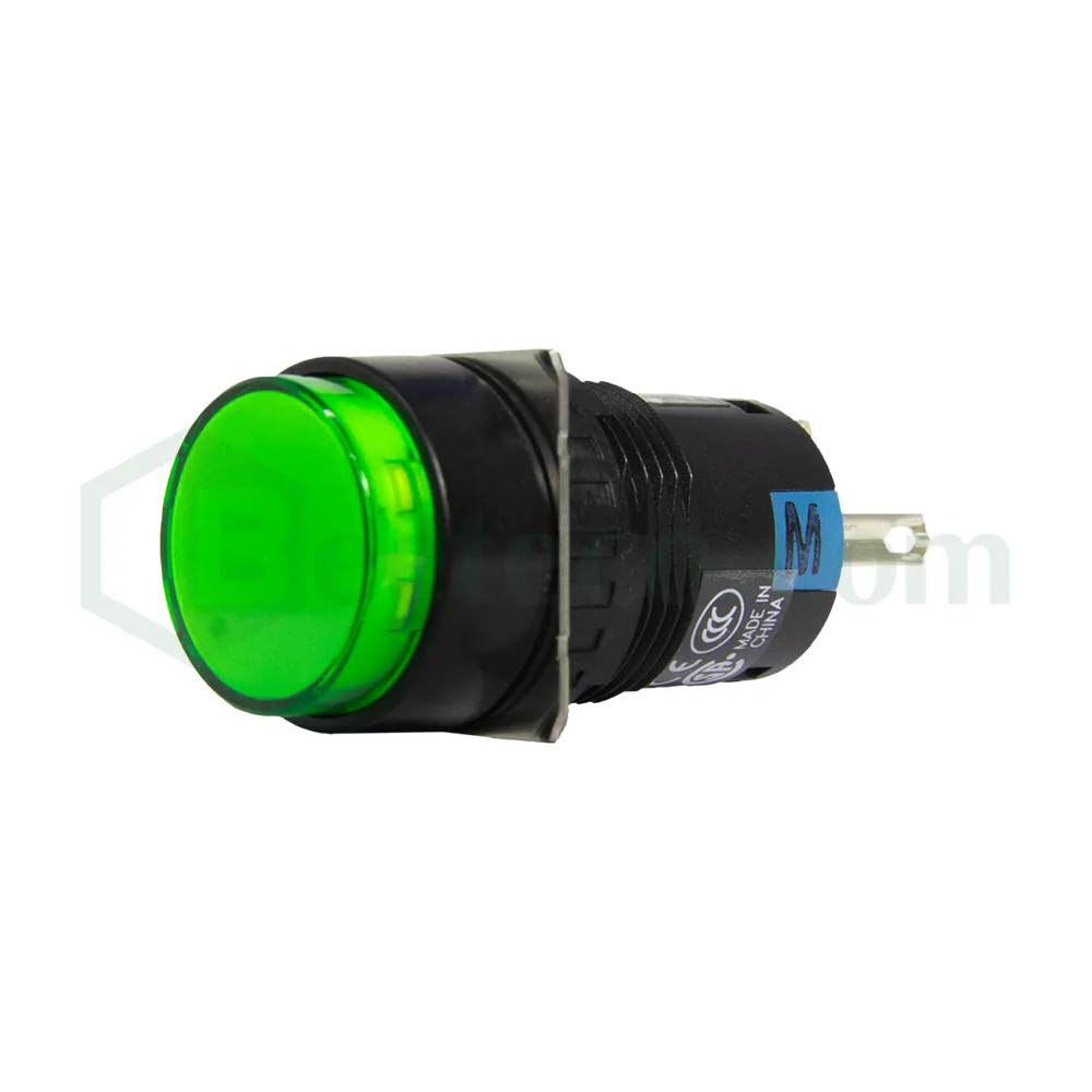 Nút Nhấn Tròn Có Đèn IDEC AL6M-M14GC