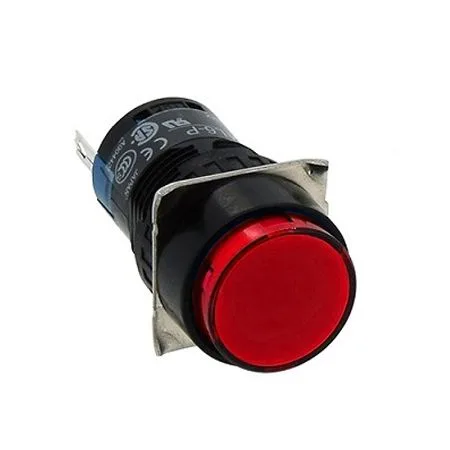 Nút Nhấn Tròn Không Đèn IDEC D16 AB6M-M1RC