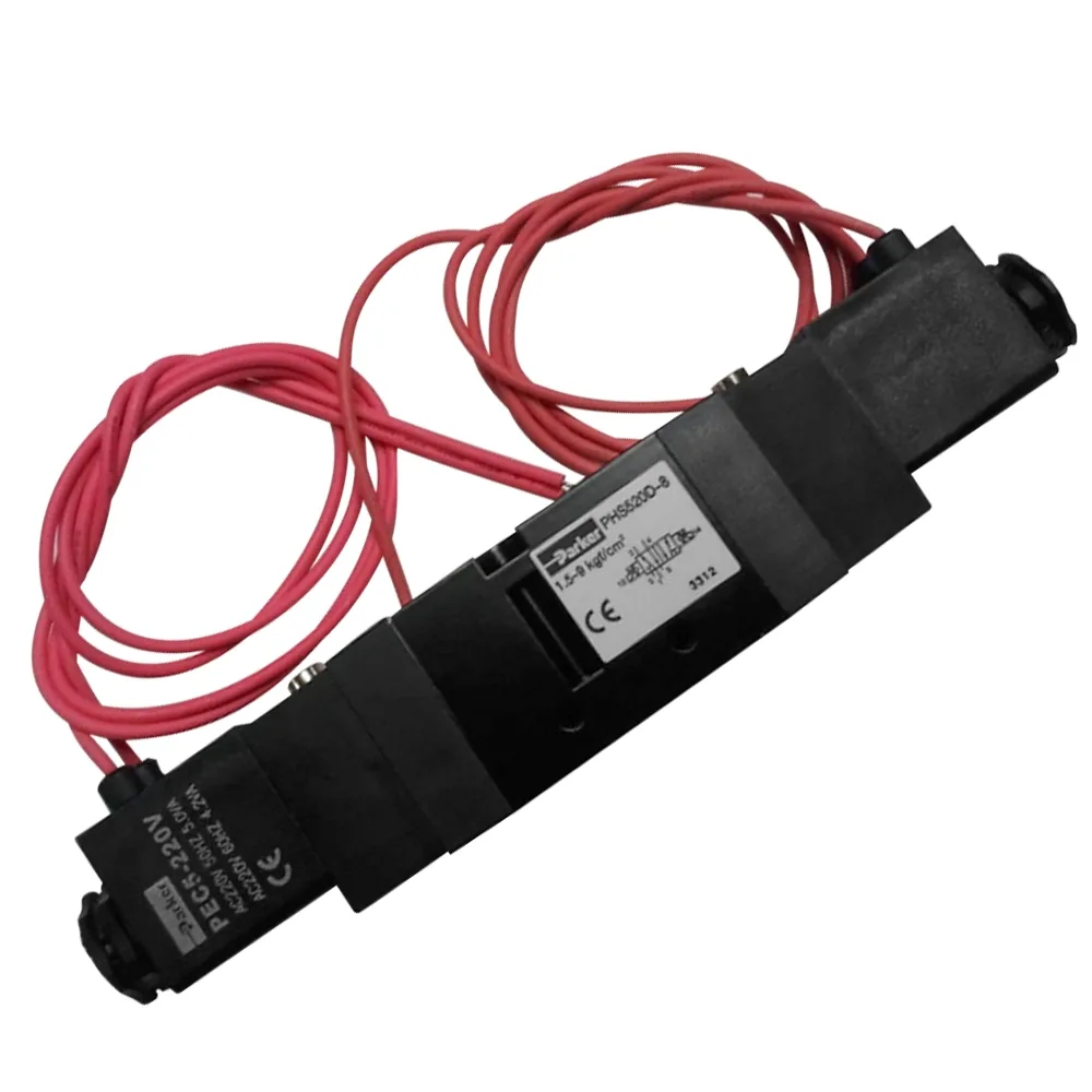 Van Điện Từ 5 Cửa, 2 Vị Trí Ren 21 PARKER PHS-541S-15-220V