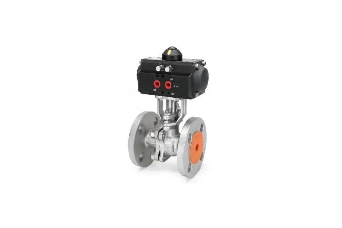 Van Truyền Động Khí Nén Pneumatic Actuator Valves Autosigma Mặt Bích 1 1/2″ HAD-40BV