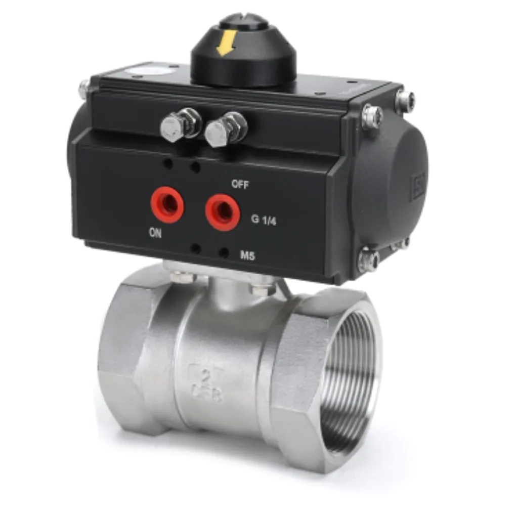 Van Truyền Động Khí Nén Pneumatic Actuator Valves Autosigma Ren 1 1/4″ HAD-321BV