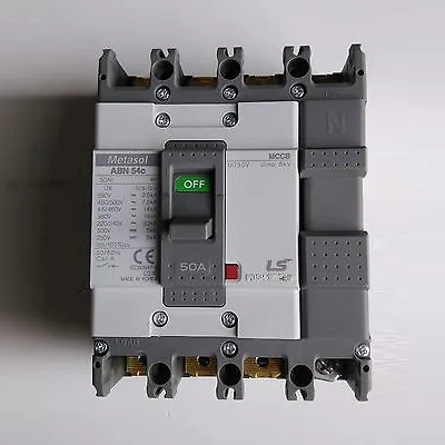 Aptomat MCCB Loại Khối LS 4P 50A ABN54c
