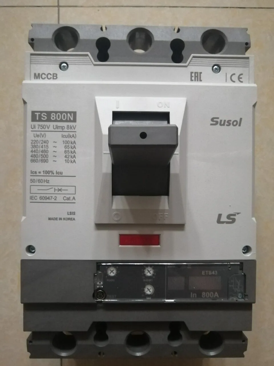 Cầu Dao Điện MCCB LS 3P 800A TS800N ETS43