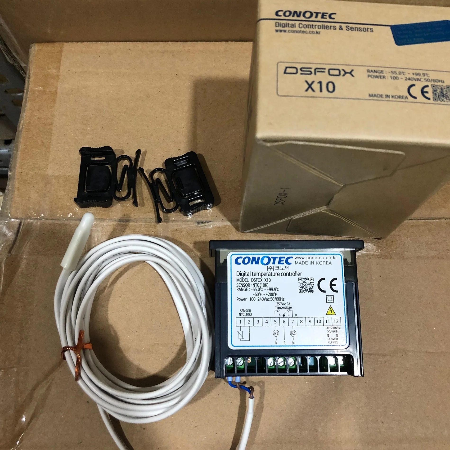 Bộ Điều Khiển Nhiệt Temperature Control Conotec DSFOX-X10