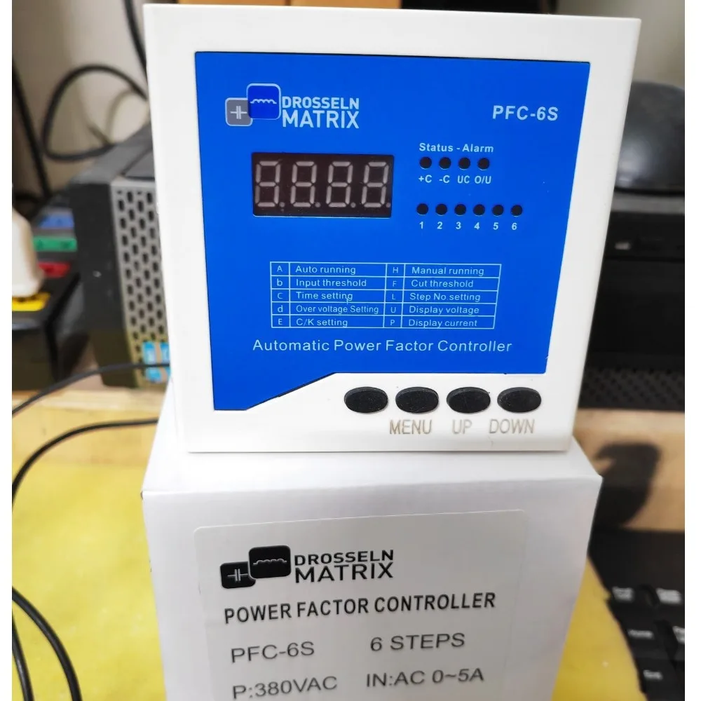 Bộ Điều Khiển Tụ Bù Công Suất Phản Kháng Drosseln 6 Cấp PFC-6S