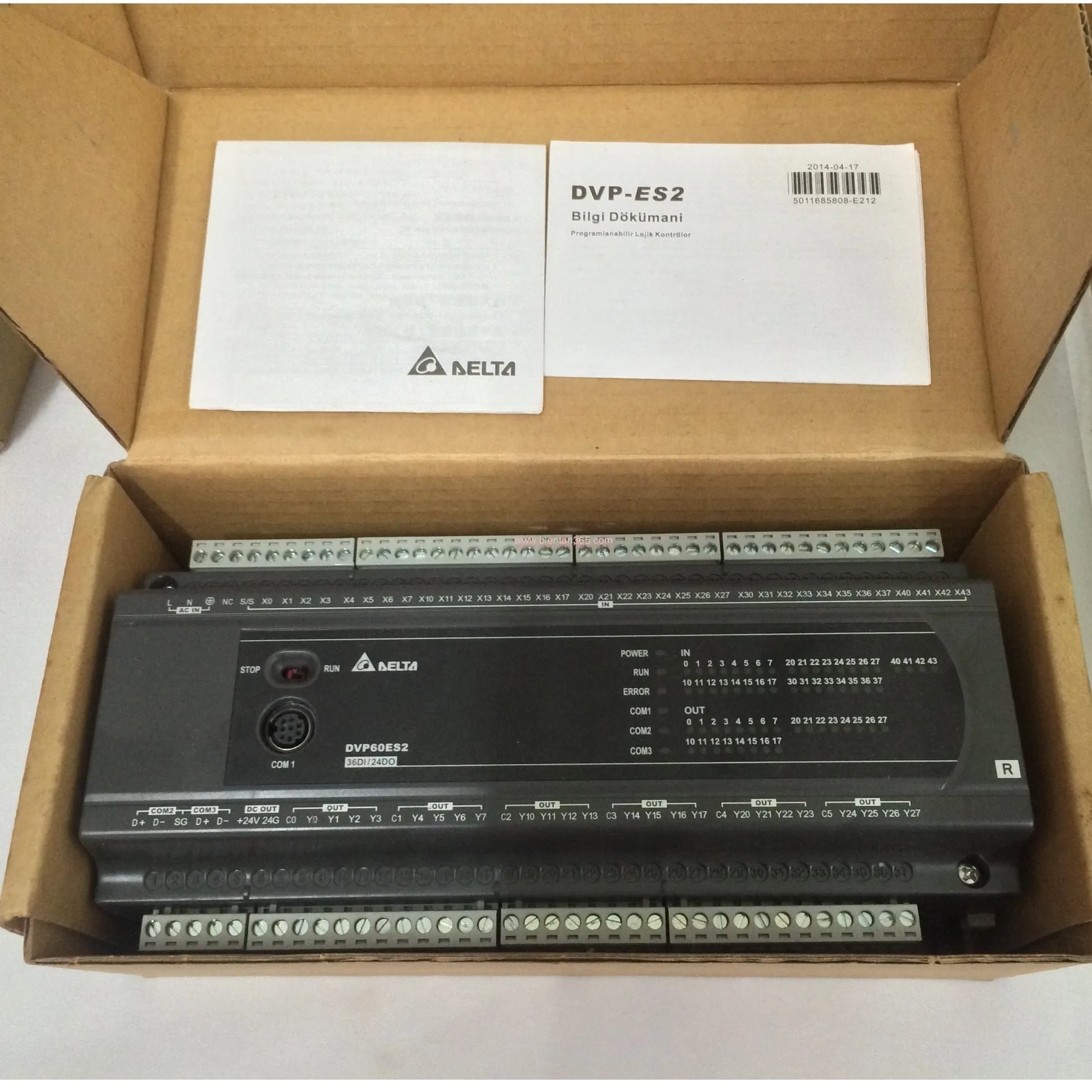 Bộ Lập Trình Điều Khiển PLC Delta 60 I/O DVP60ES200R