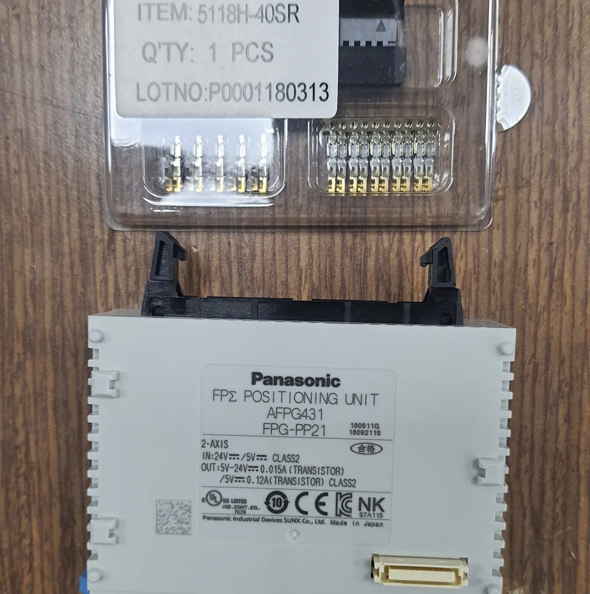 Modul PLC Panasonic Điều Khiển Vị Trí AFPG431 FPG-PP21