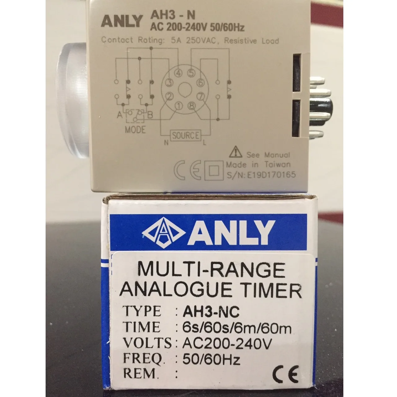 Rờ Le Thời Gian Timer Anly AH3-N