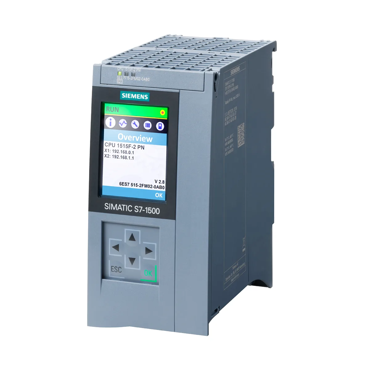 Bộ Lập Trình Điều Khiển PLC Siemens S7-1500 6ES7515-2FM02-0AB0