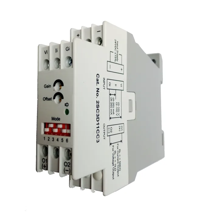 Bộ Chuyển Đổi Tín Hiệu Analog 4-20mA Sang 0-10V Gic 2SC3D11CC3