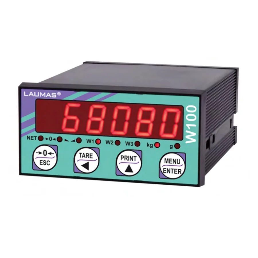Thiết Bị Đầu Cân Đọc Loadcell Laumas W100