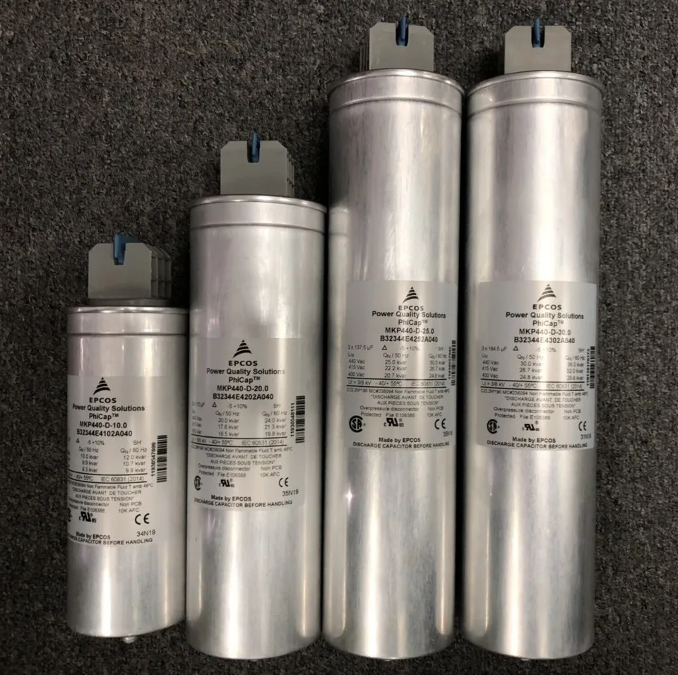 Tụ Bù Công Suất Phản Kháng Epcos 10kVAr MKP440-D-10