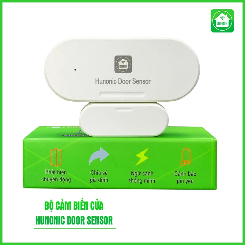 Cảm Biến Báo Khi Cửa Bị Mở Qua App Wifi Hunonic HNSSDOOR