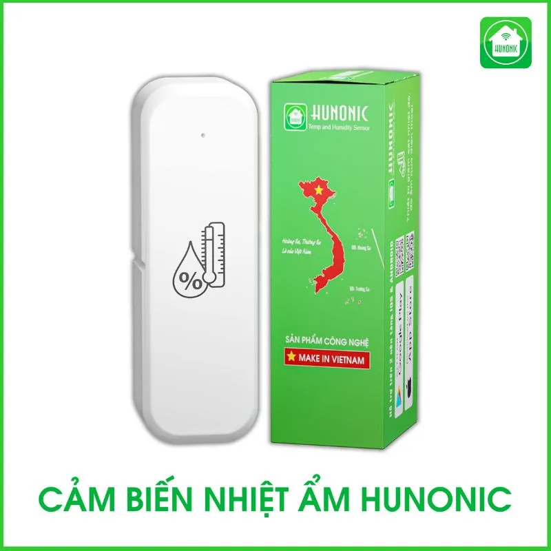 Cảm Biến Giám Sát Khiển Khiển Nhiệt Độ Và Độ Ẩm Từ Xa Qua Điện Thoại STH-01