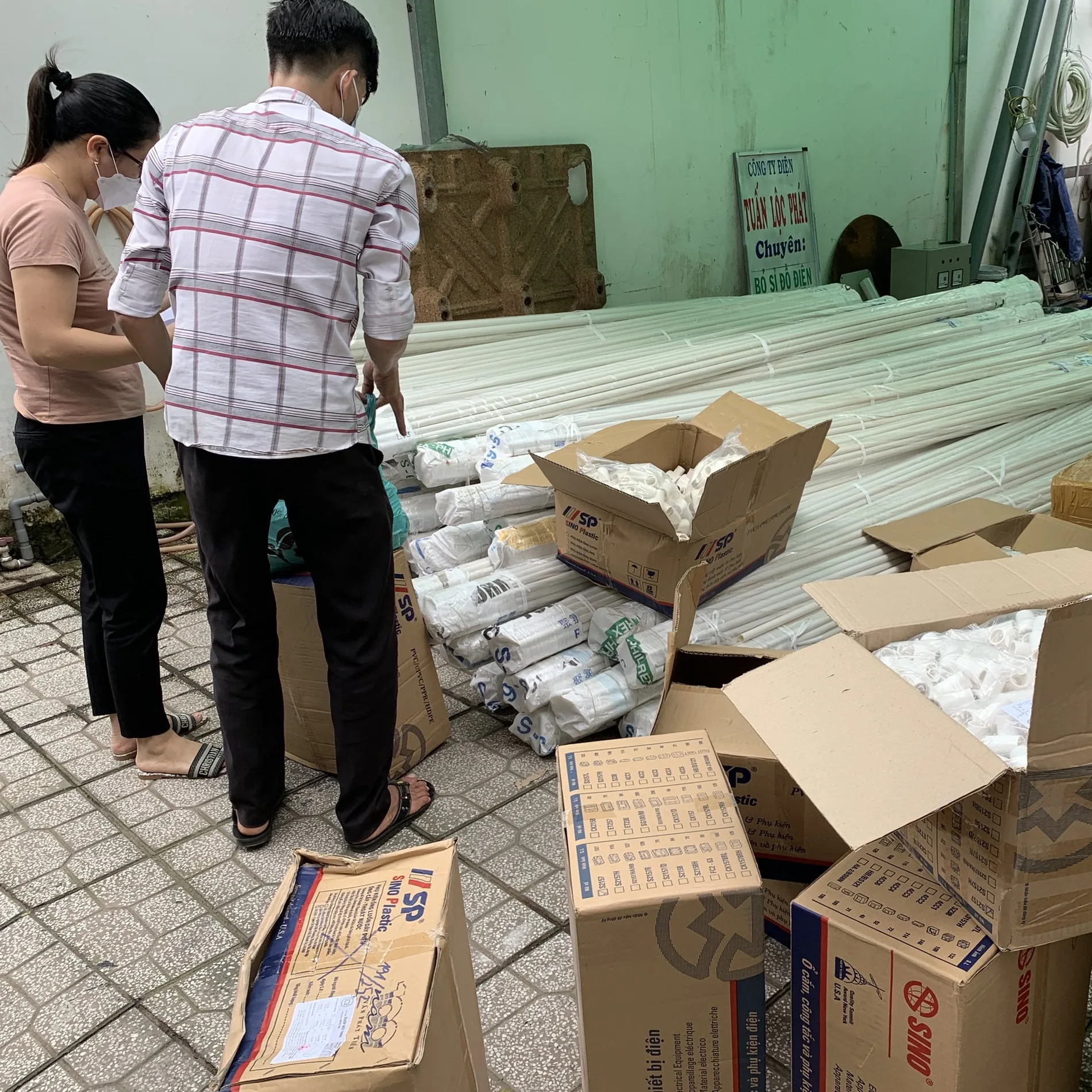 Ống Nhựa PVC Luồn Dây Điện Sino 20mm SP9020L