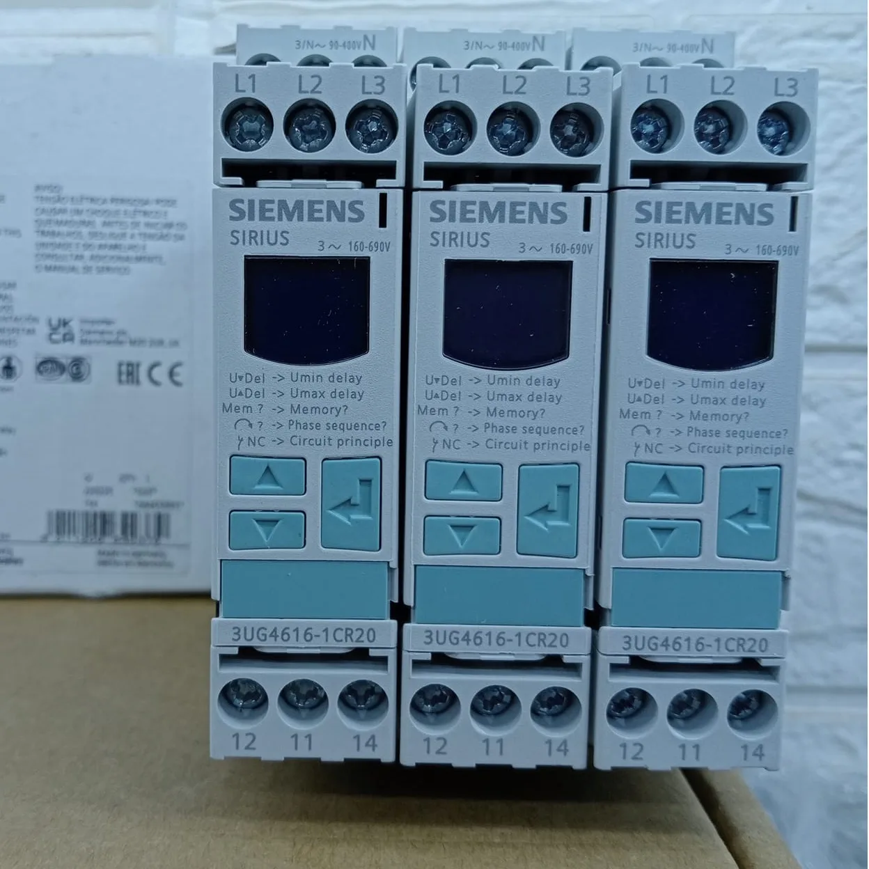 Rờ Le Bảo Vệ Mất Pha Và Điện Áp Siemens 3UG4616-1CR20