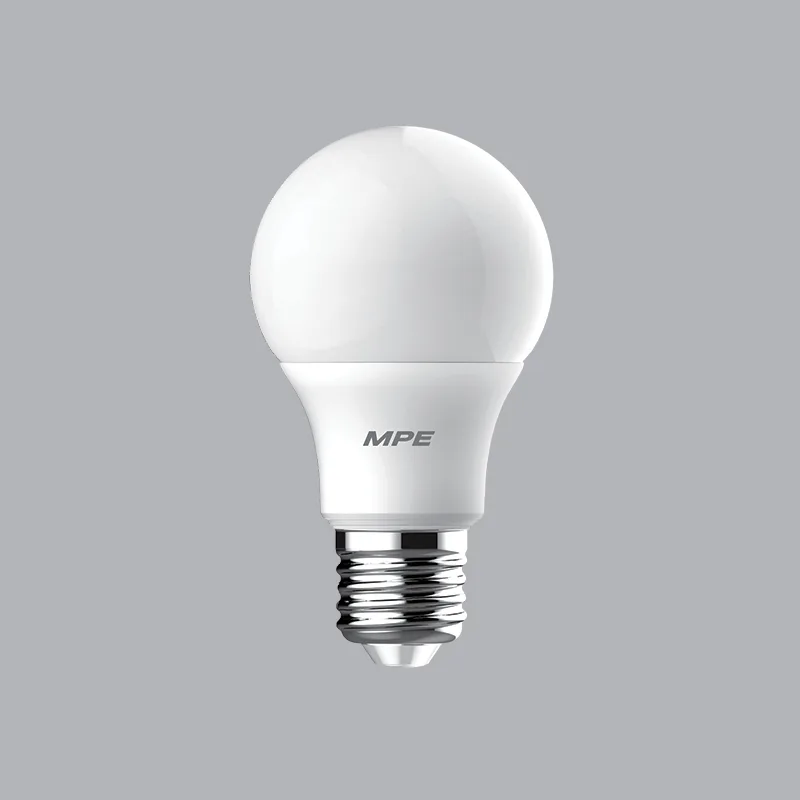 Bóng Led Búp Trụ Tròn Bulb MPE Ánh Sáng Vàng 5W LBD3-5V