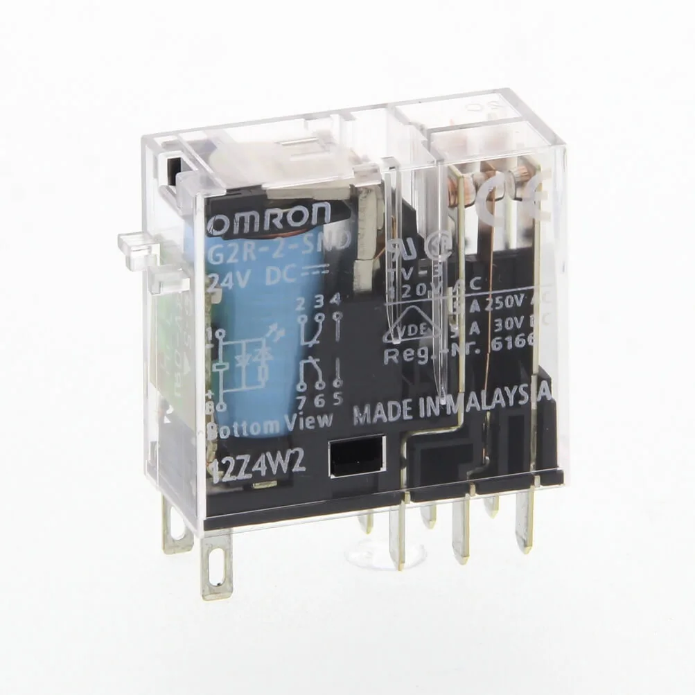 Rờ Le Trung Gian Omron 8 Chân 24VDC G2R-2-SND