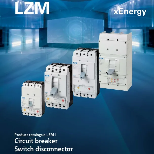 Aptomat MCCB Khối Eaton 3P 100A 25kA LZMB1-A100-I