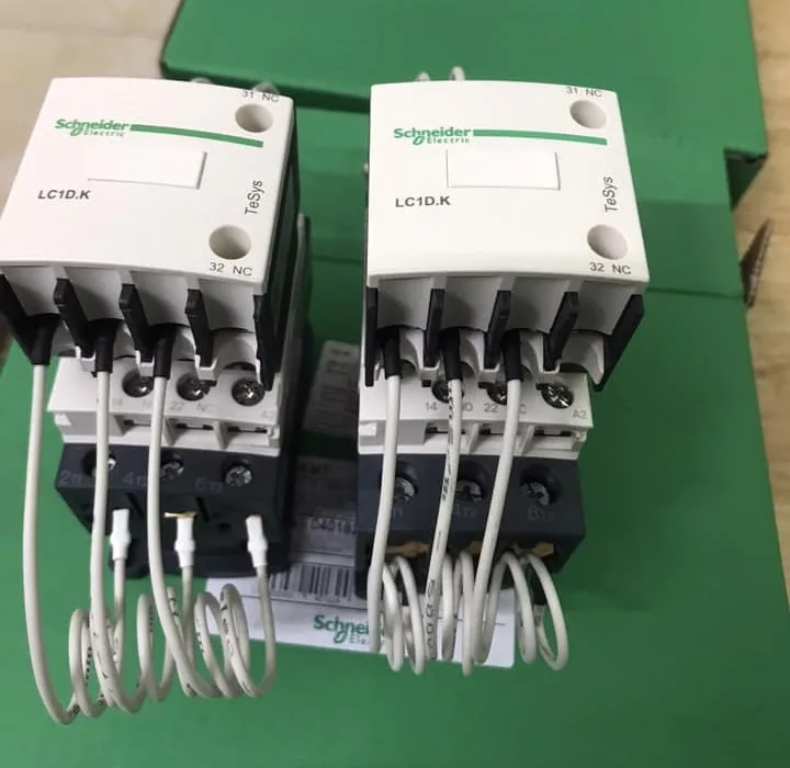 Contactor Cho Tụ Bù Schneider 12.5kVar LC1DFKM7