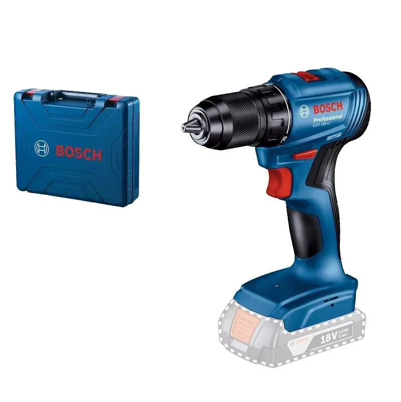 Máy Khoan Gỗ Sắt Bắn Ốc Vít Dùng Pin Bosch GSR 185-LI
