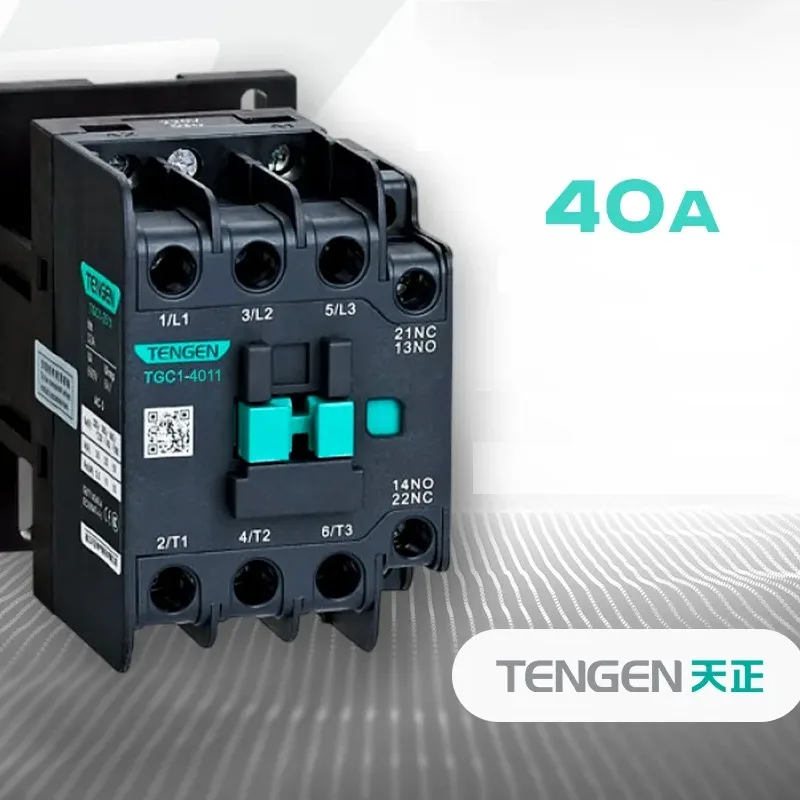 Khởi Động Từ Contactor Tengen 40A 18.5kW TGC1-4011