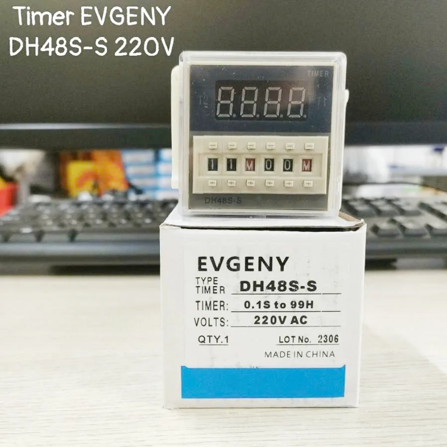 Rờ Le Timer Hẹn Giờ Điện Tử Chạy Luân Phiên On Off On Evgeny DH48S-S