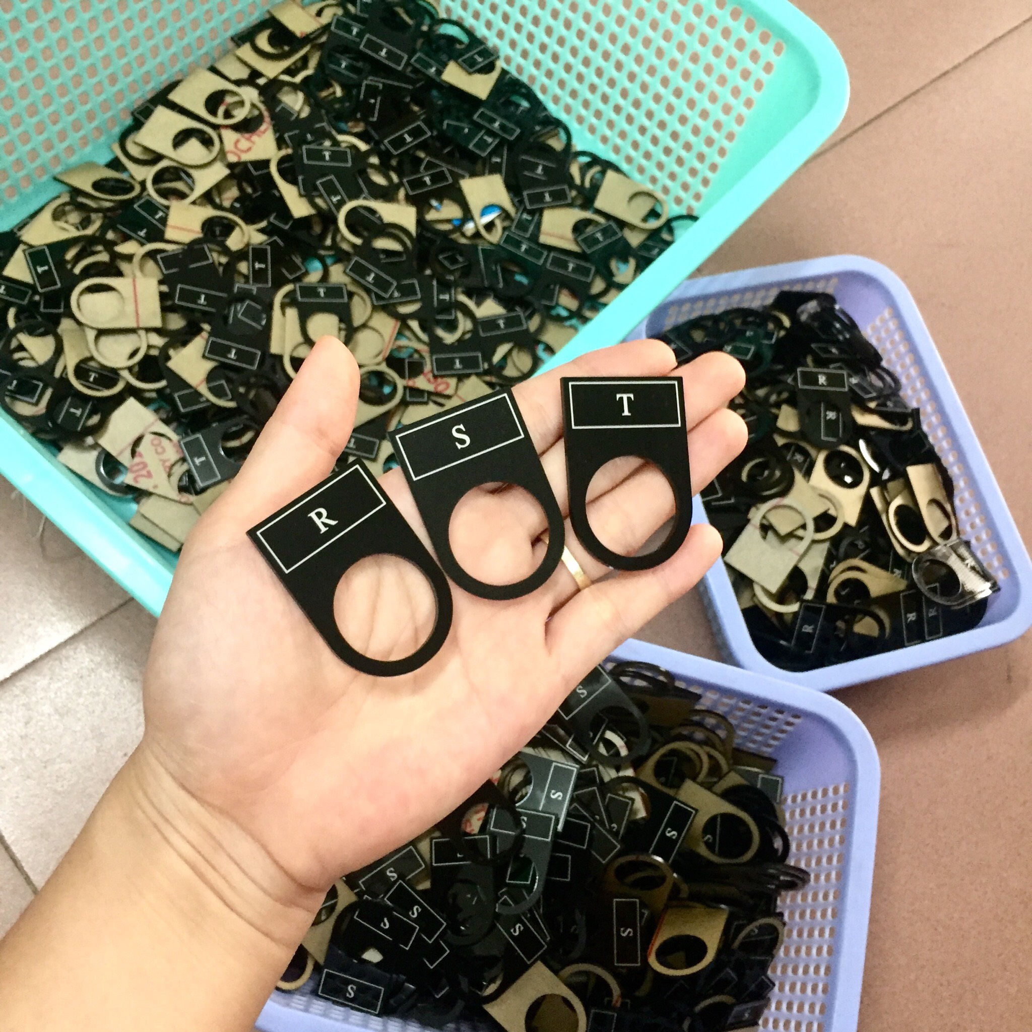 Tem Mica Đơn Cho Đèn Báo Pha Tủ Điện RST01
