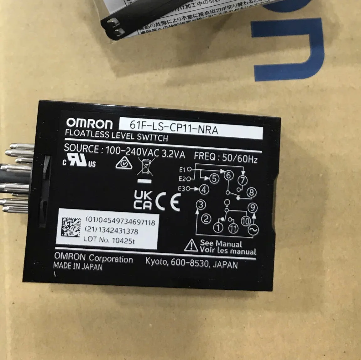 Rờ Le Báo Mức Nước Floatless Level Switch Omron 61F-LS-CP11-NRA