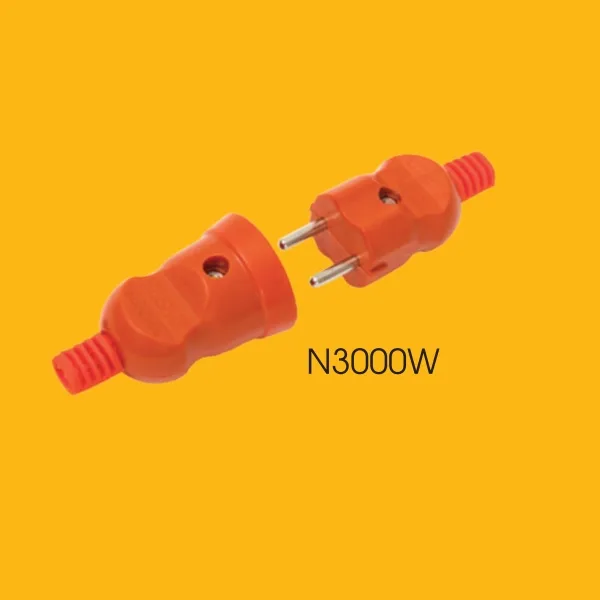 Bộ Phích Cắm Và Ổ Cắm Nối Thẳng Chịu Tải Cao Sopoka N3000W