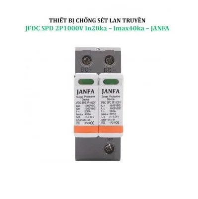 Chống Sét Lan Truyền Cho Pin Solar JFDC-SPD-2P1000V