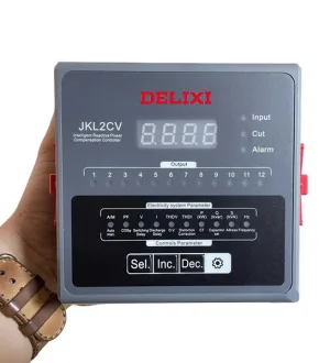 Bộ Điều Khiển Tụ Bù Phản Kháng Delixi 12 Cấp JKL2CV-12C